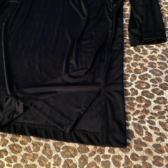 Vintage Carolyn Strauss Black Silky Top - Picture 7 of 10